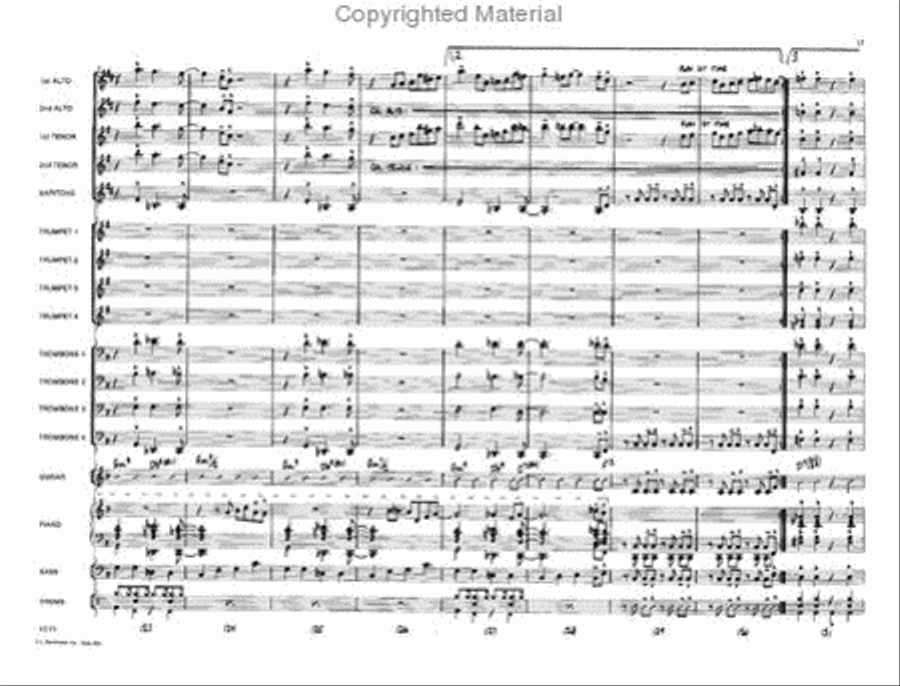 No Scuffle Shuffle No Scuffle Shuffle Jazz Ensemble scores gallery preview page 17