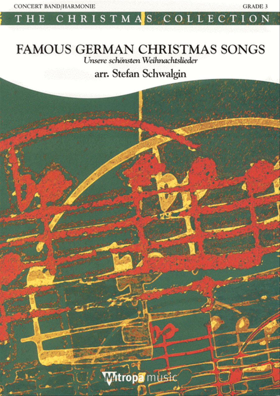 Famous German Christmas Songs Concert Band scores gallery preview page 1