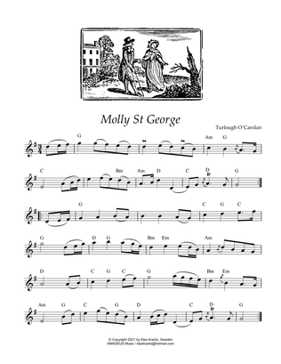Molly st George (lead sheet with chords)