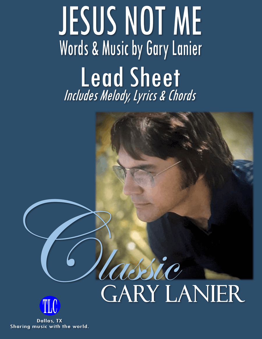 JESUS NOT ME, Lead Sheet (Includes Melody, Lyrics & Chords) Piano scores gallery preview page 1