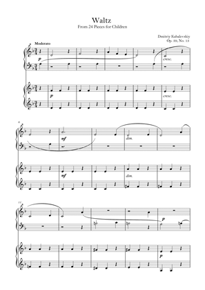 Waltz Op. 39 N. 13