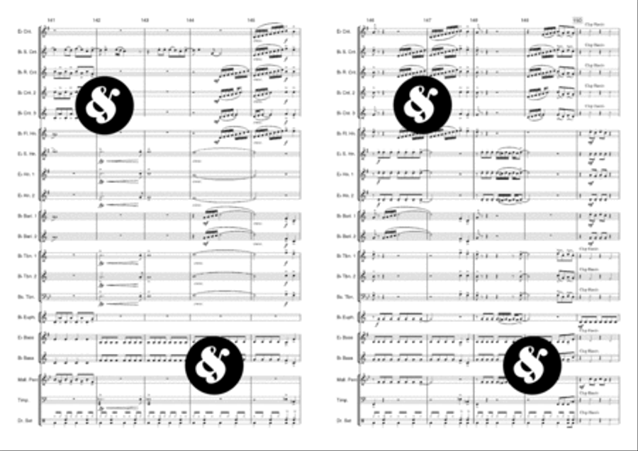 Mamma Mia! Brass Band scores gallery preview page 15