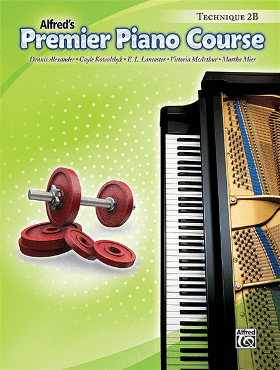 Premier Piano Course Technique, Book 2B by Dennis Alexander Piano Method - Sheet Music