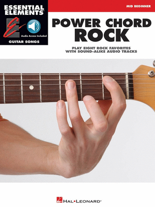 Power Rock Beg - Int Guitar Ee Book/CD Guitar