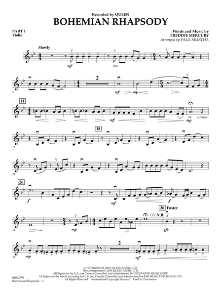 Bohemian Rhapsody - Pt.1 - Violin