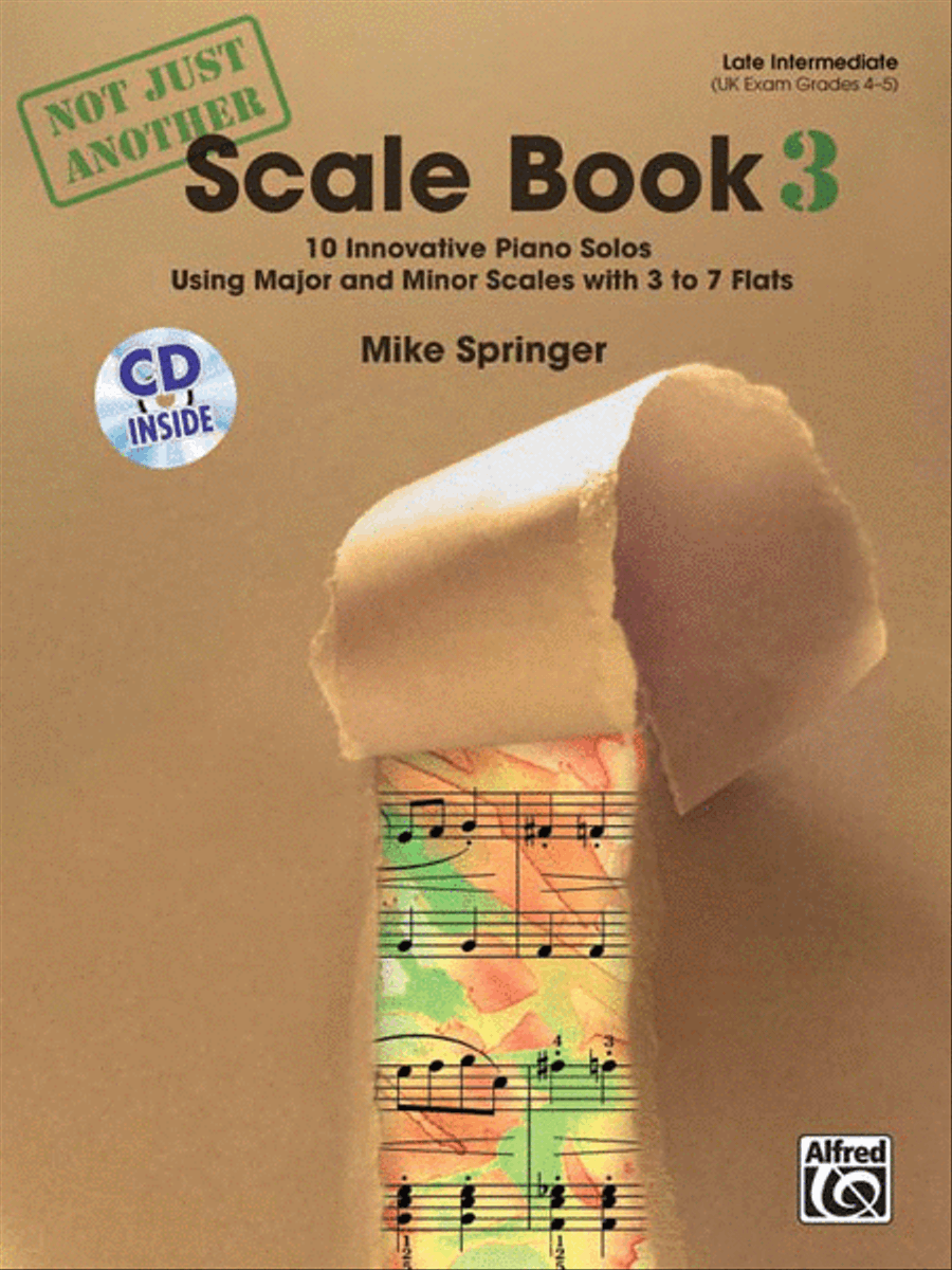 Not Just Another Scale Book, Book 3 Piano Method scores gallery preview page 1