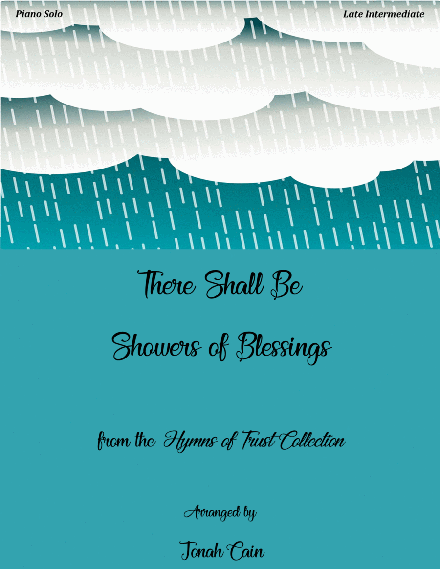 There Shall Be Showers of Blessings Piano Solo scores gallery preview page 1