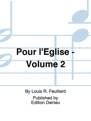 Book cover for Pour l'Eglise - Volume 2