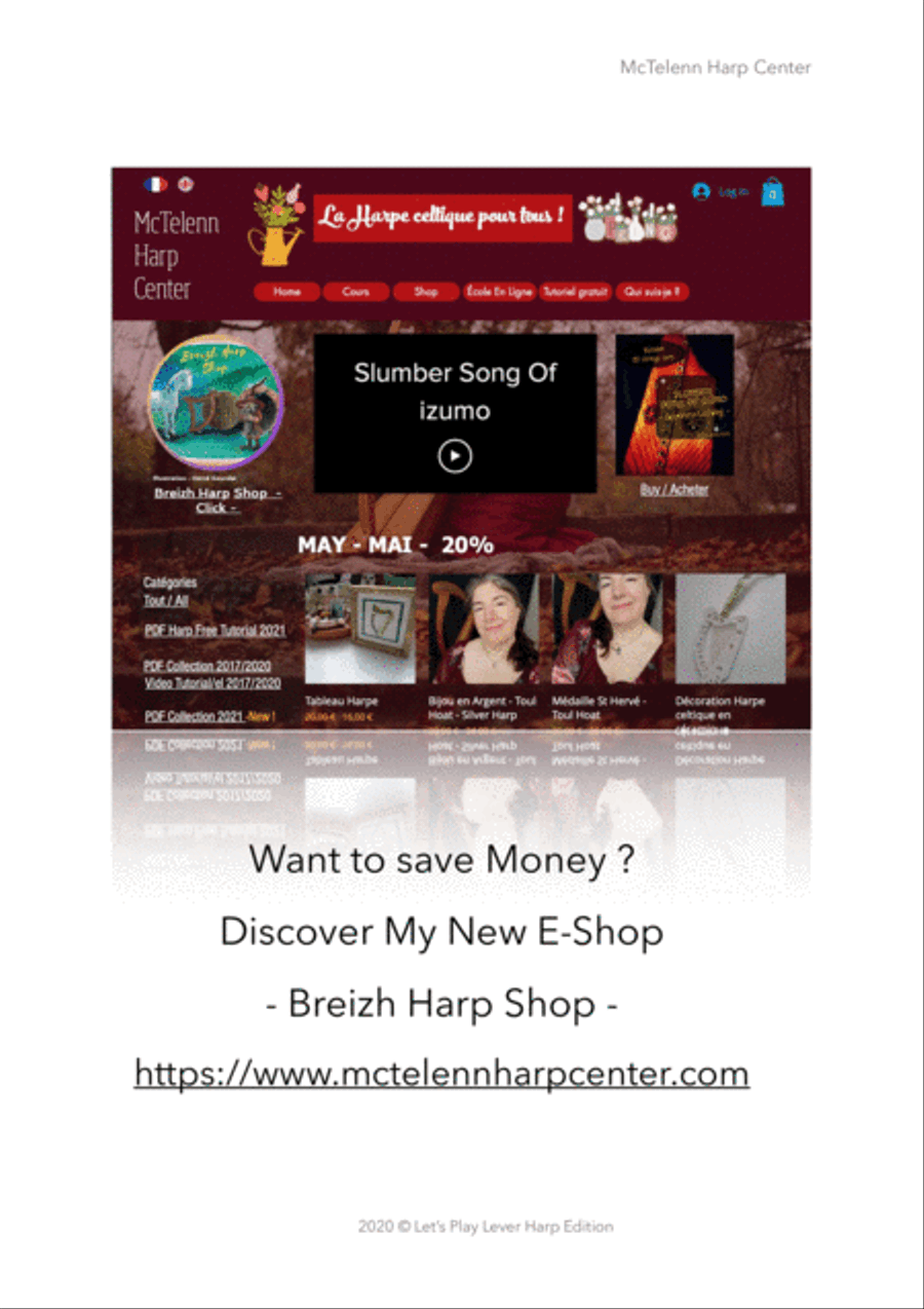Comptine D'un Autre Ete : L'apres Midi Harp scores gallery preview page 4
