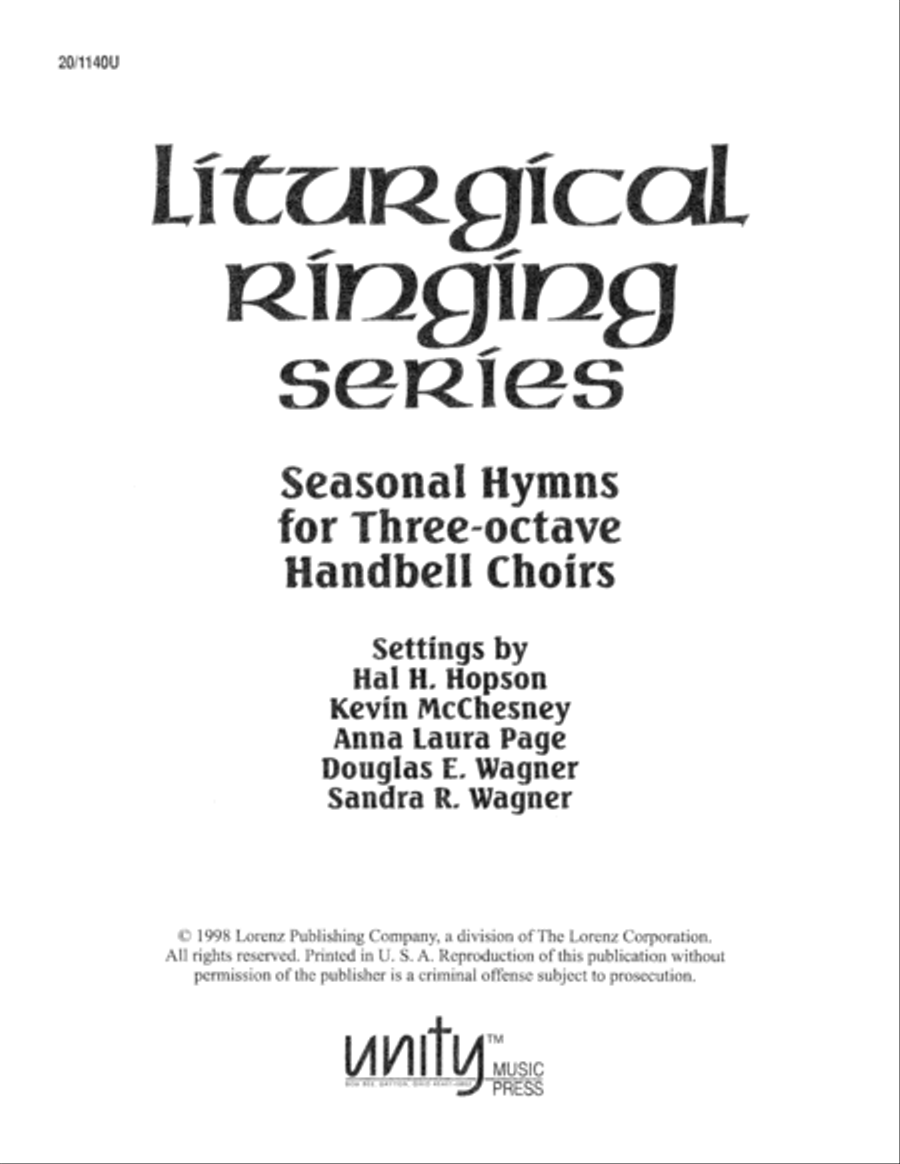 Liturgical Ringing 3-Octaves scores gallery preview page 3