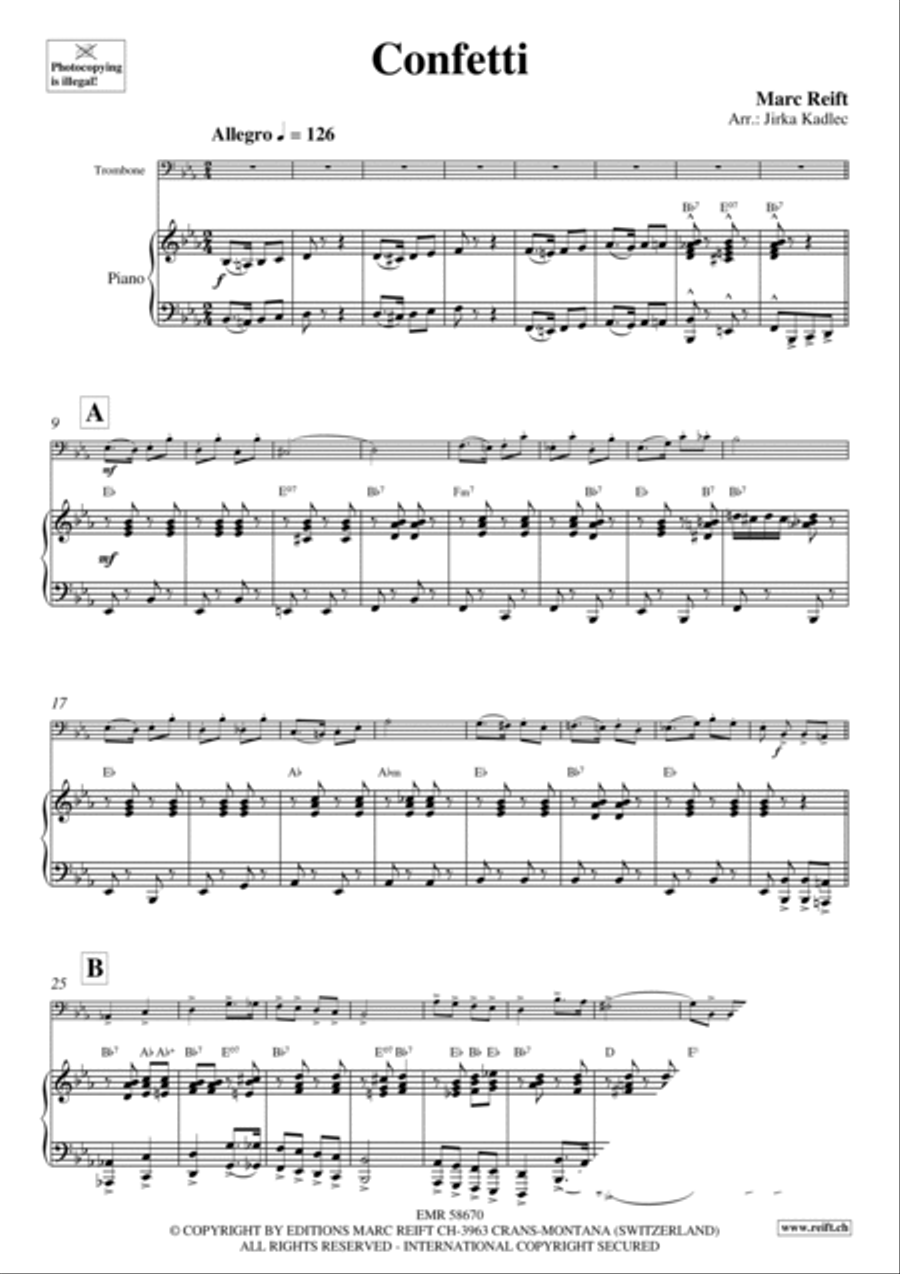 Confetti Piano Accompaniment scores gallery preview page 4