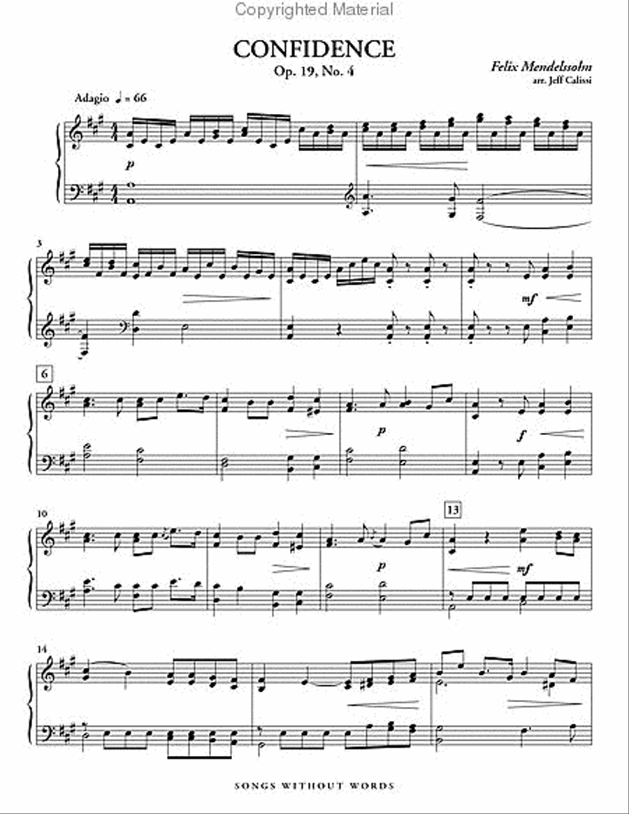 Songs Without Words Percussion Ensemble scores gallery preview page 4