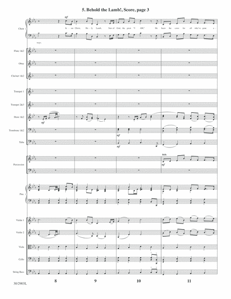 Wondrous Love - Full Orchestra Score