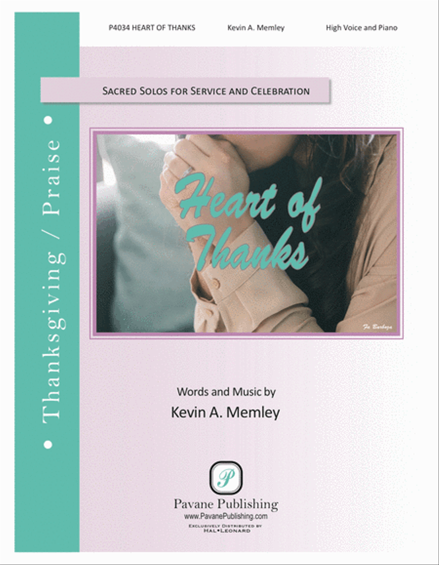Heart of Thanks Heart of Thanks High Voice scores gallery preview page 1