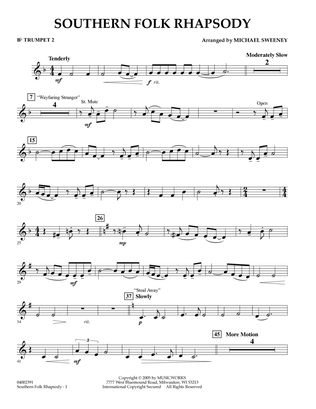 Southern Folk Rhapsody - Bb Trumpet 2