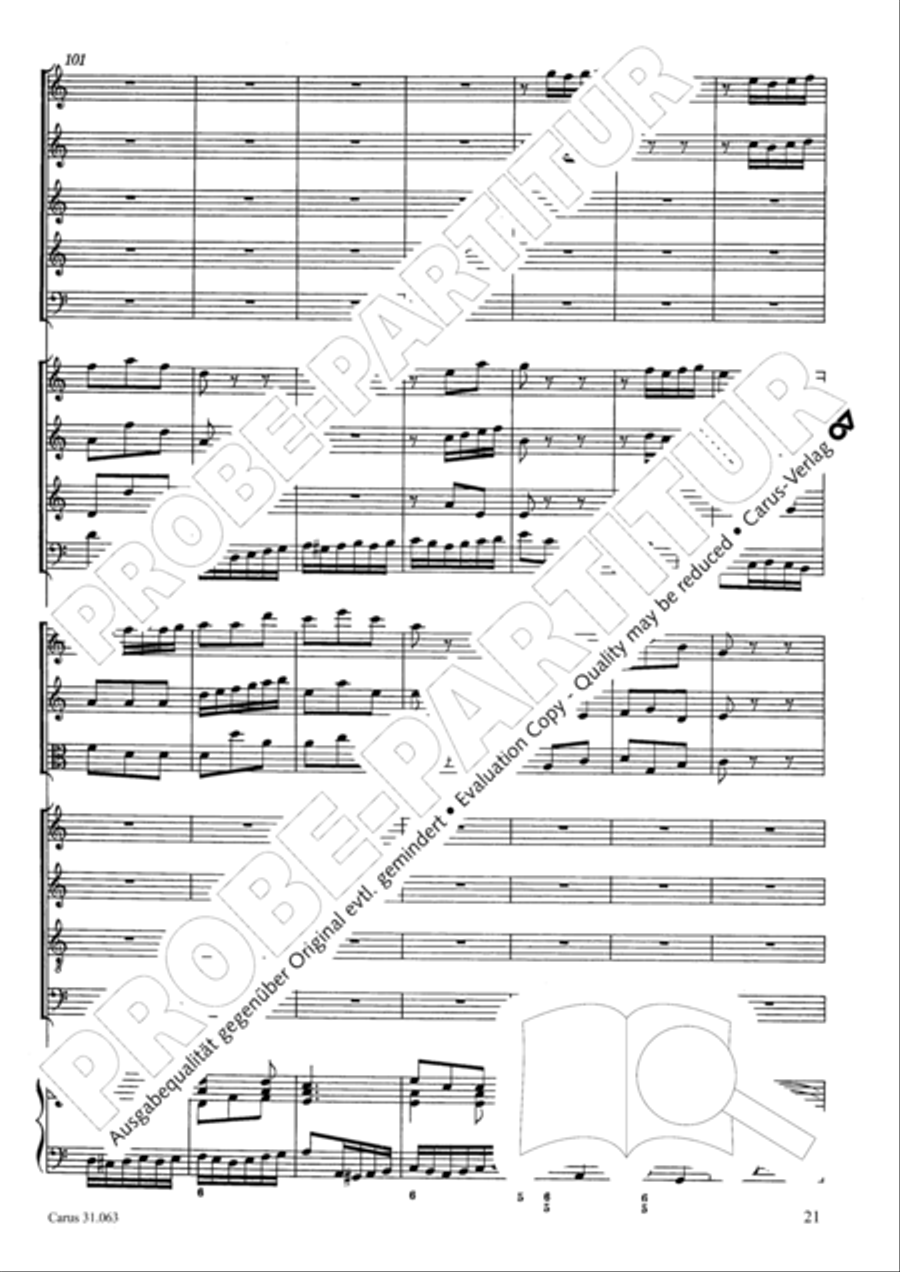 Christians, etch this blessed day (Christen, atzet diesen Tag) 4-Part scores gallery preview page 22