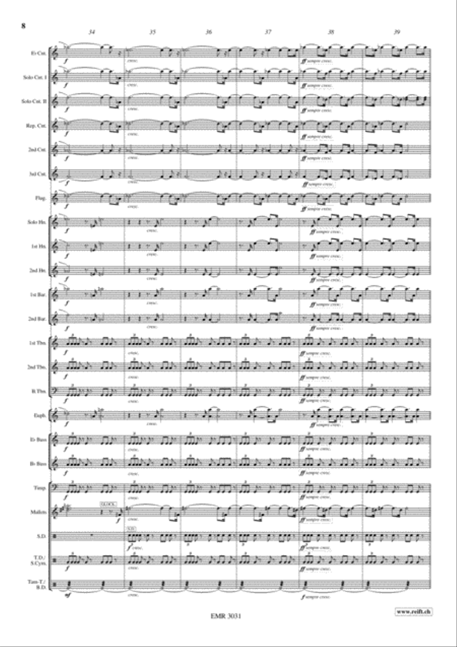 Mars Brass Band scores gallery preview page 9