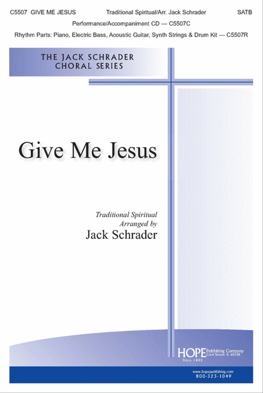 Give Me Jesus Give Me Jesus 4-Part scores gallery preview page 1