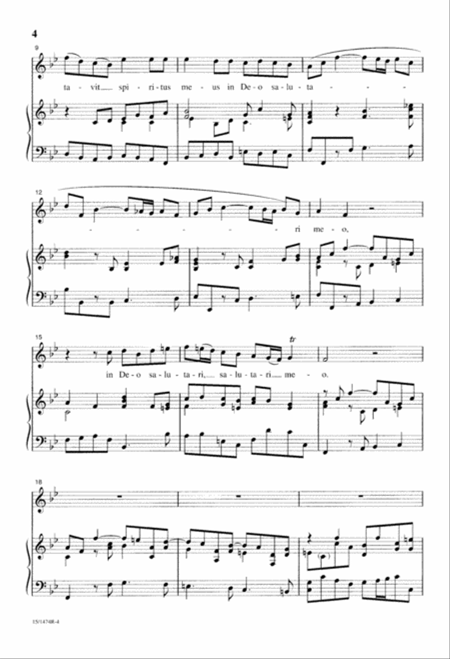 Vivaldi for Treble Voices Unison Choir scores gallery preview page 5