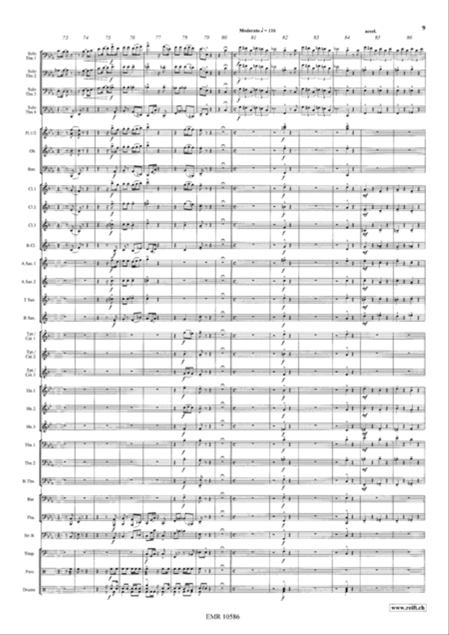 A Portrait Concert Band scores gallery preview page 9