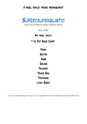 Book cover for Supercalifragilisticexpialidocious