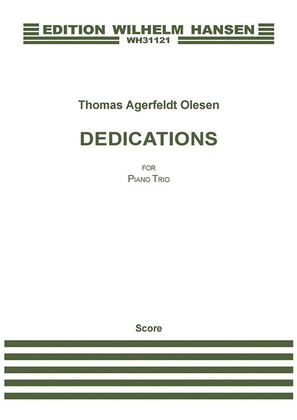 Book cover for Dedications
