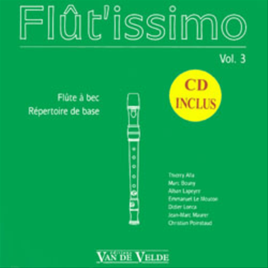 Flut'issimo - Volume 3 Recorder scores gallery preview page 1
