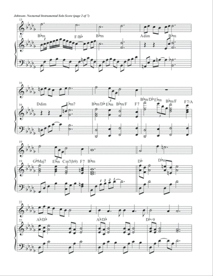 Nocturnal Inst. Solo Score Flute scores gallery preview page 4