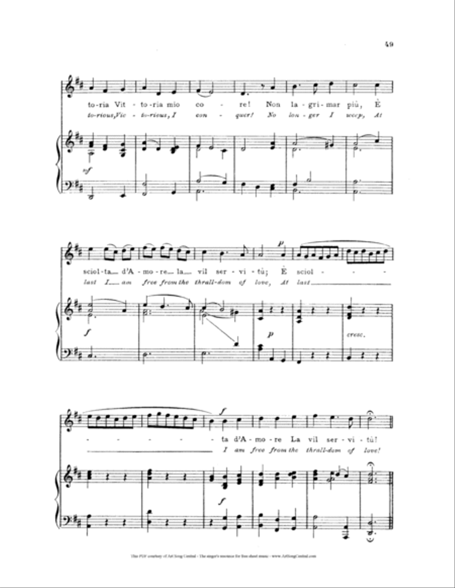Vittoria Piano Solo scores gallery preview page 2