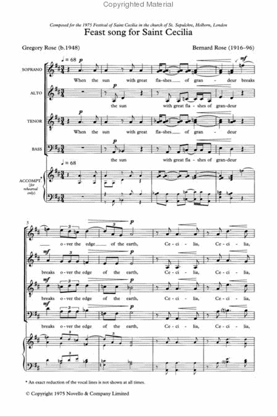 Sing, Precious Music 4-Part scores gallery preview page 2