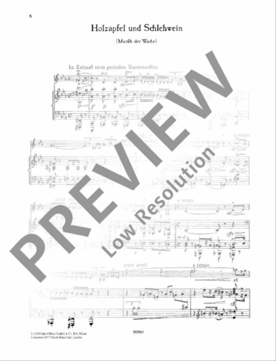 Vier Stücke Vier Stücke Violin Solo scores gallery preview page 7