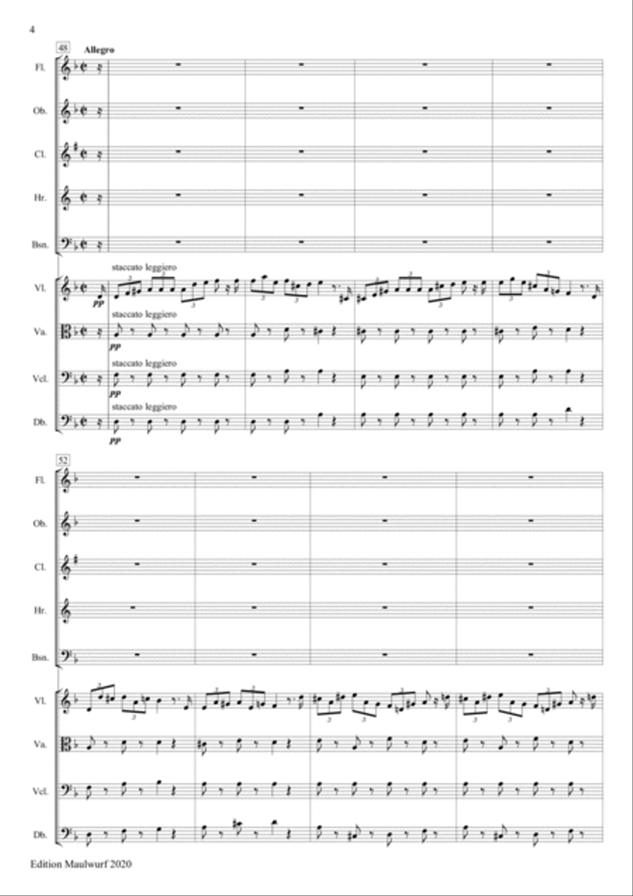 Elverhøj Ouverture Bassoon scores gallery preview page 6