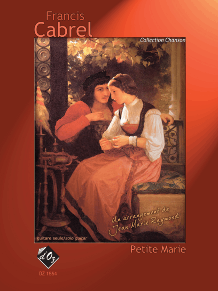 Petite Marie Classical Guitar scores gallery preview page 1