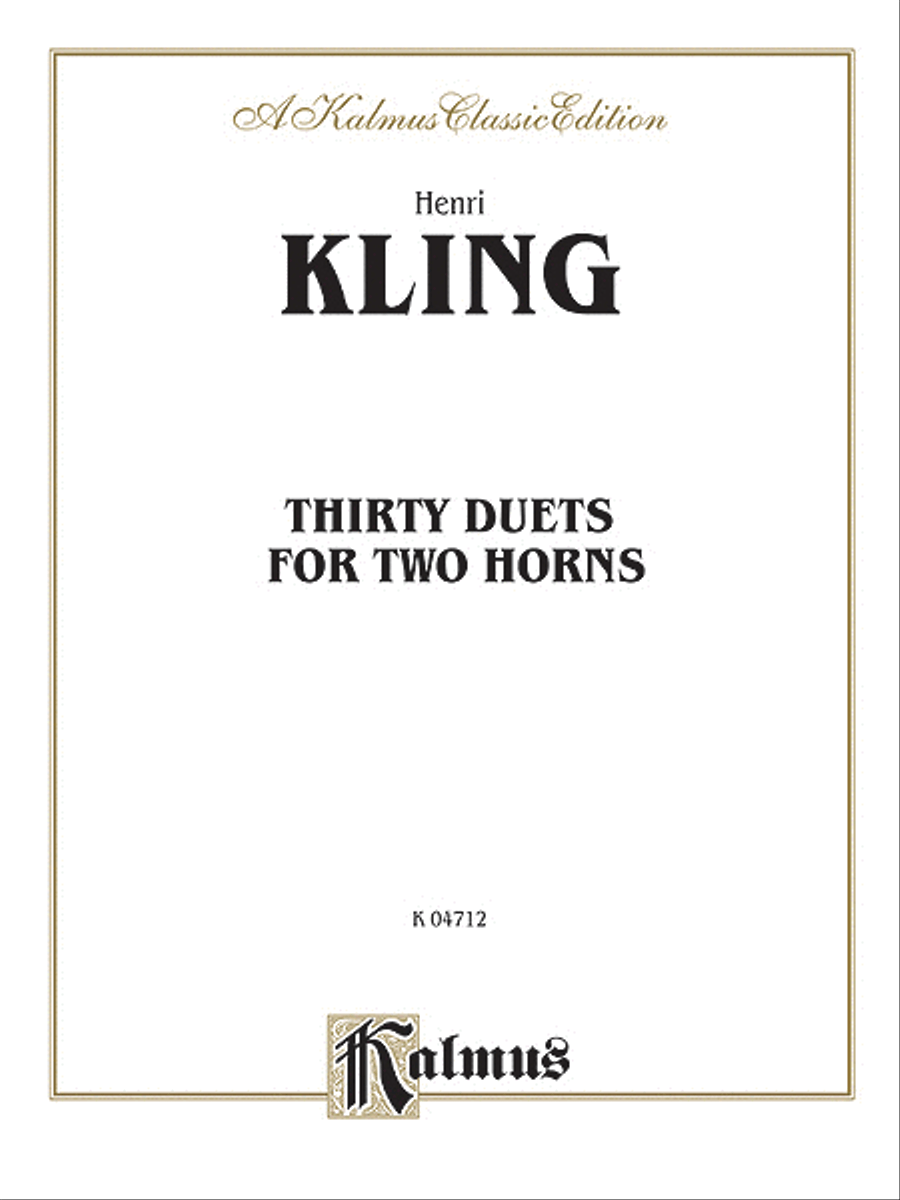 Thirty Duets Brass Duet scores gallery preview page 1