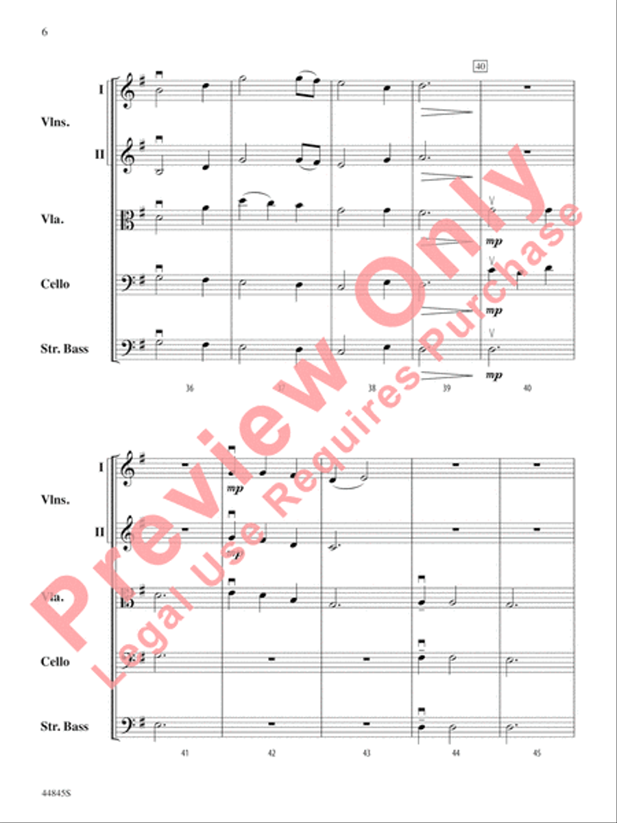 Yorktown Yorktown String Orchestra scores gallery preview page 14