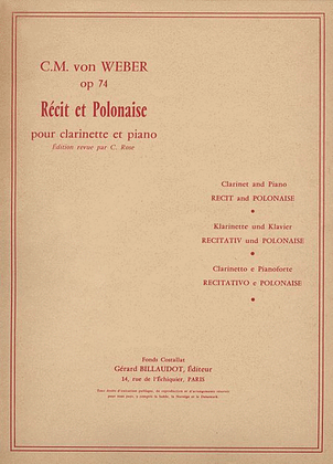 Recit Et Polonaise Opus 74