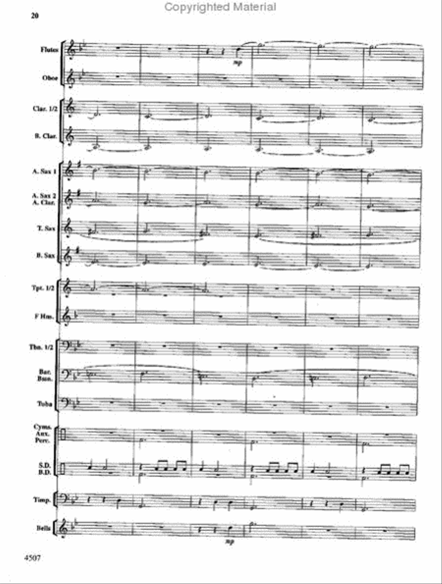Storybrook Mountain Storybrook Mountain Concert Band scores gallery preview page 20