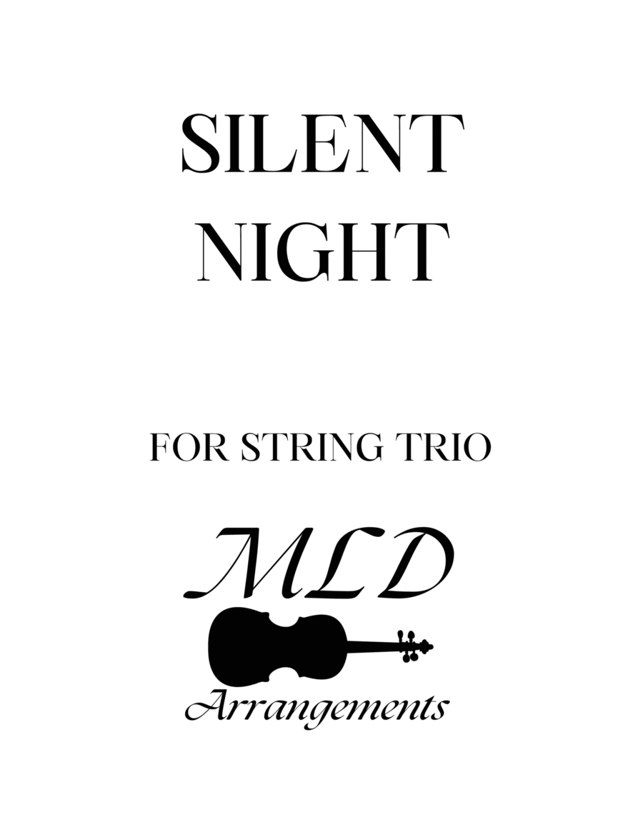Silent Night Silent Night String Trio scores gallery preview page 1