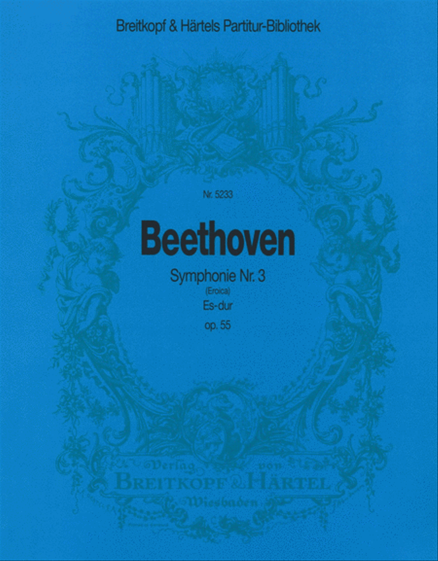 Symphony No. 3 in Eb major Op. 55 Orchestra scores gallery preview page 1