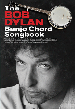 Book cover for The Bob Dylan Banjo Chord Songbook
