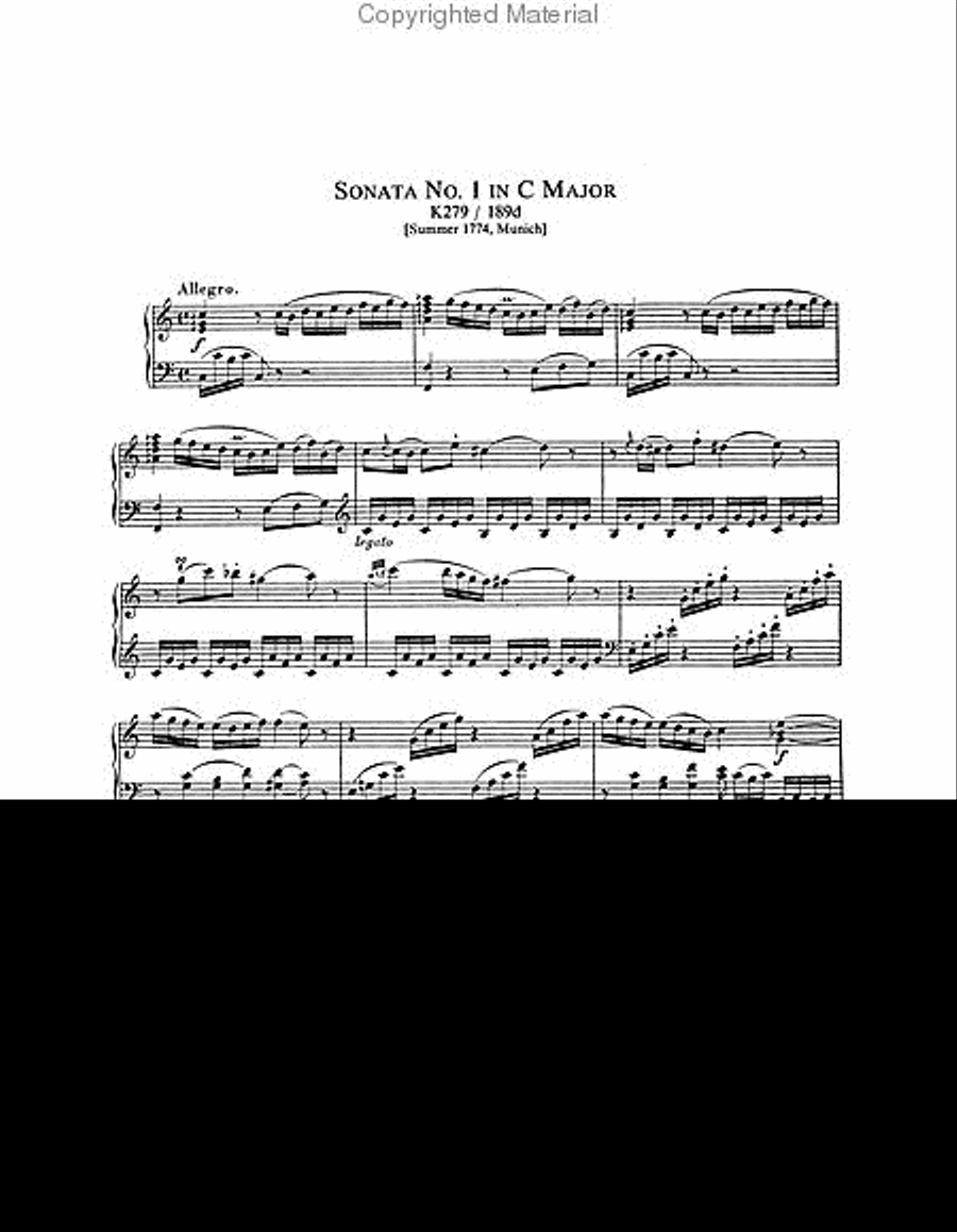 Complete Sonatas and Fantasies for Solo Piano Piano Solo scores gallery preview page 2