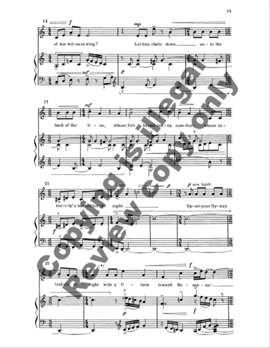 Music in the Manger Medium Voice scores gallery preview page 8