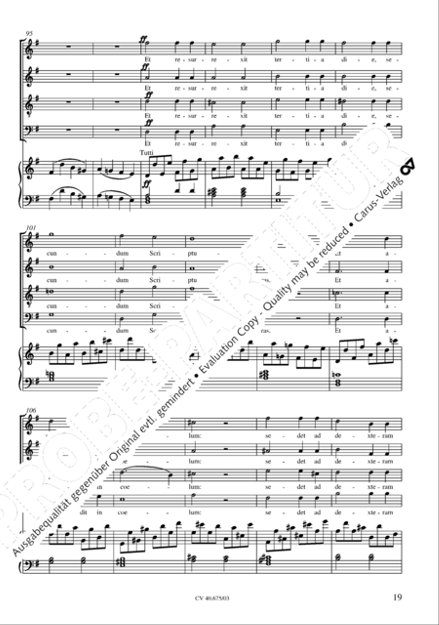 Mass in G Major Mass in G Major STB scores gallery preview page 20