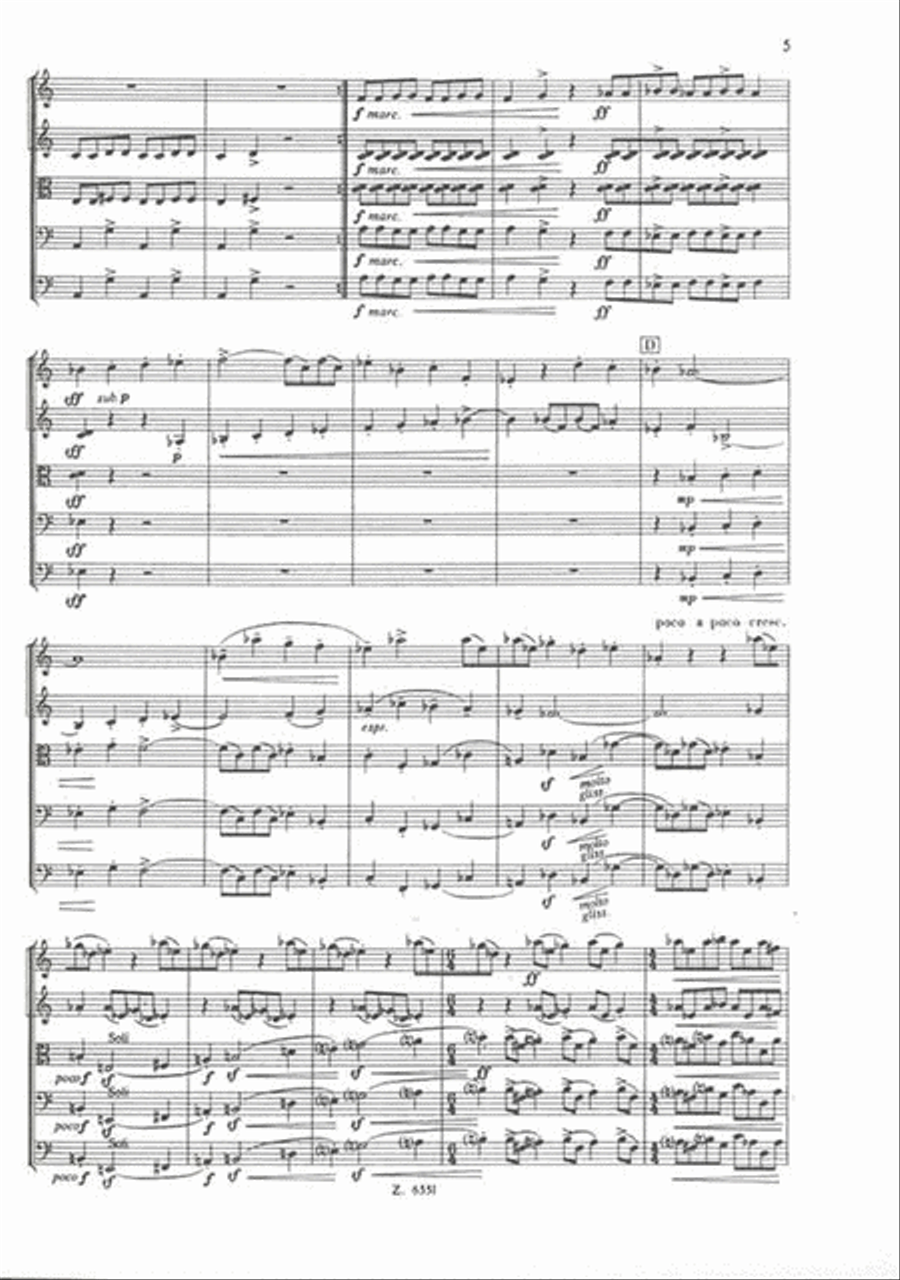 Divertimento Nr. 1 Divertimento Nr. 1 String Orchestra scores gallery preview page 4
