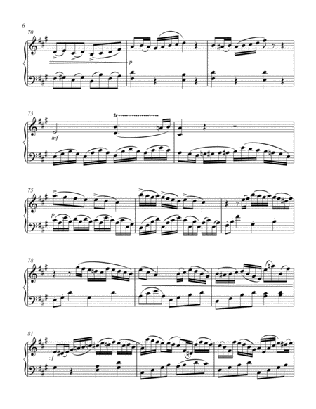 Sonata No. 2 in A Major for Pianoforte image number null