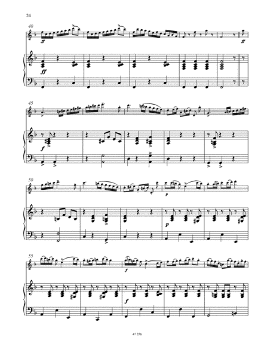 Polacca Flute Solo scores gallery preview page 3