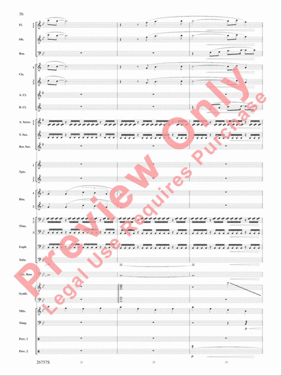 Video Games Live -- Part 1 Concert Band scores gallery preview page 37