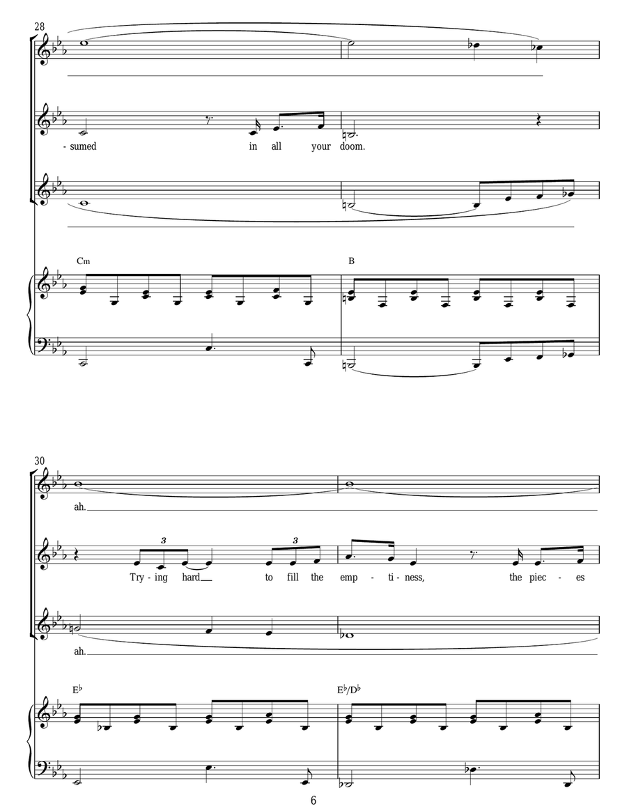 Beautiful SSA scores gallery preview page 6