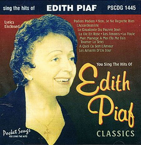 You Sing The Hits Of: Edith Piaf (Karaoke CDG) image number null