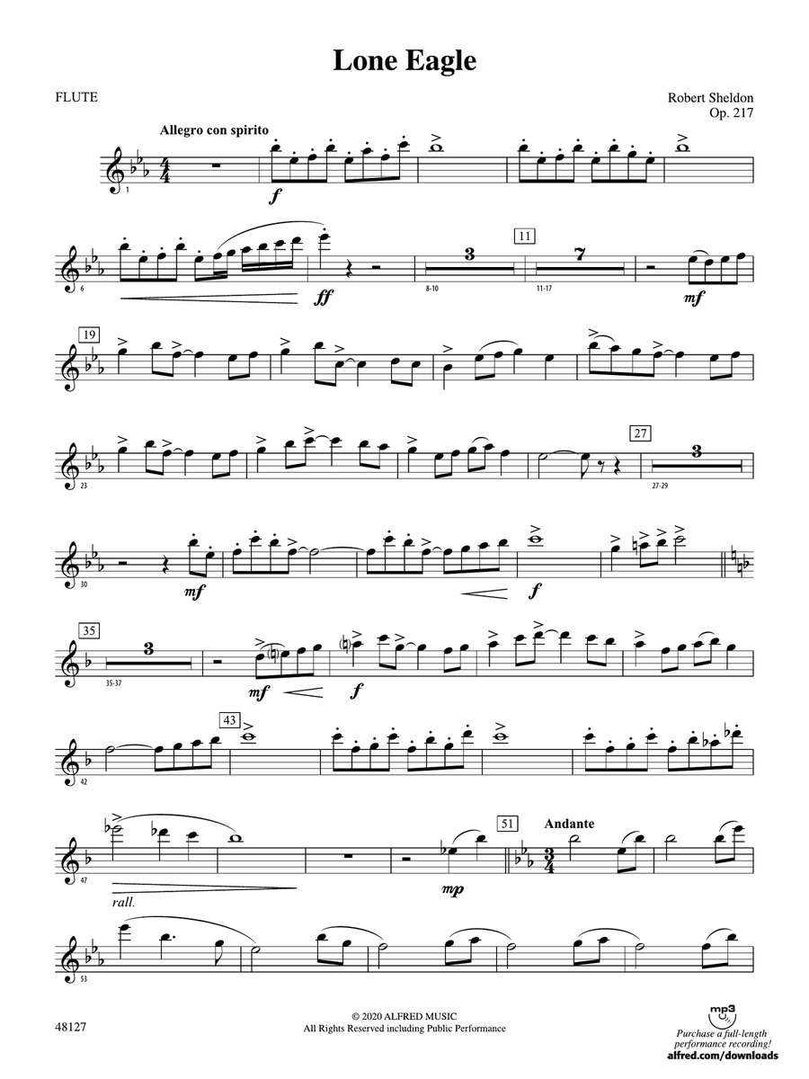 Lone Eagle: Flute